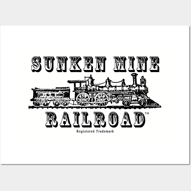 Sunken Mine Railroad Wall Art by SunkenMineRailroad